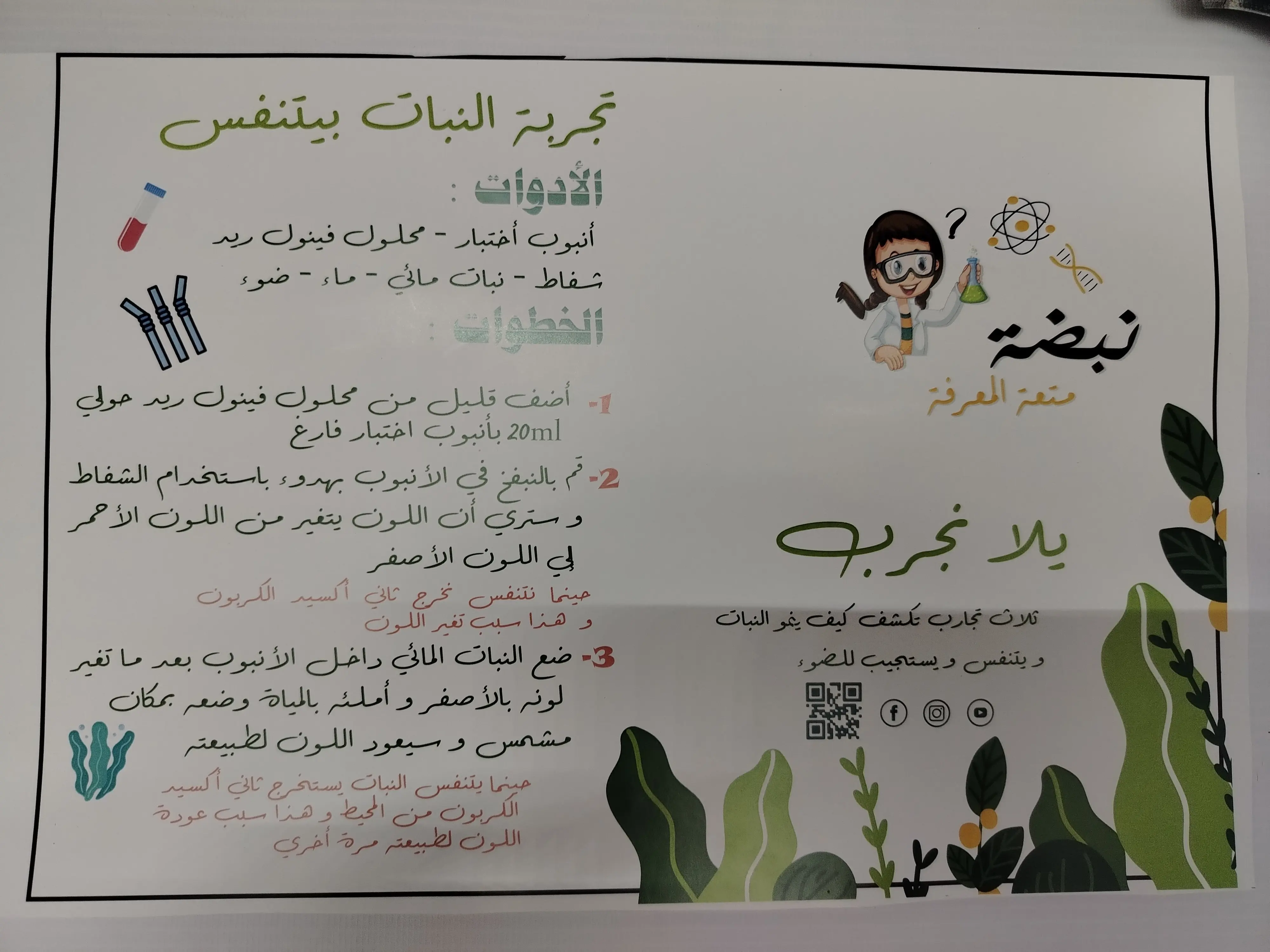 تجربة التنفس